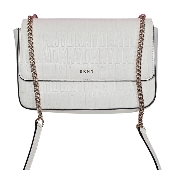 Dkny Handbags - NWOT DKNY embossed shoulder‎ bag crossbody
